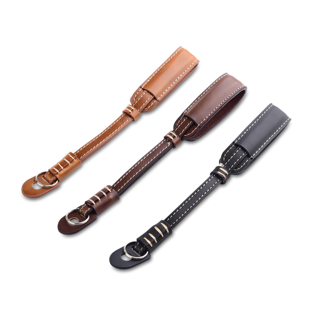 Camera Strap Leather - Кожаный ремешок для камеры, металлическое кольцо