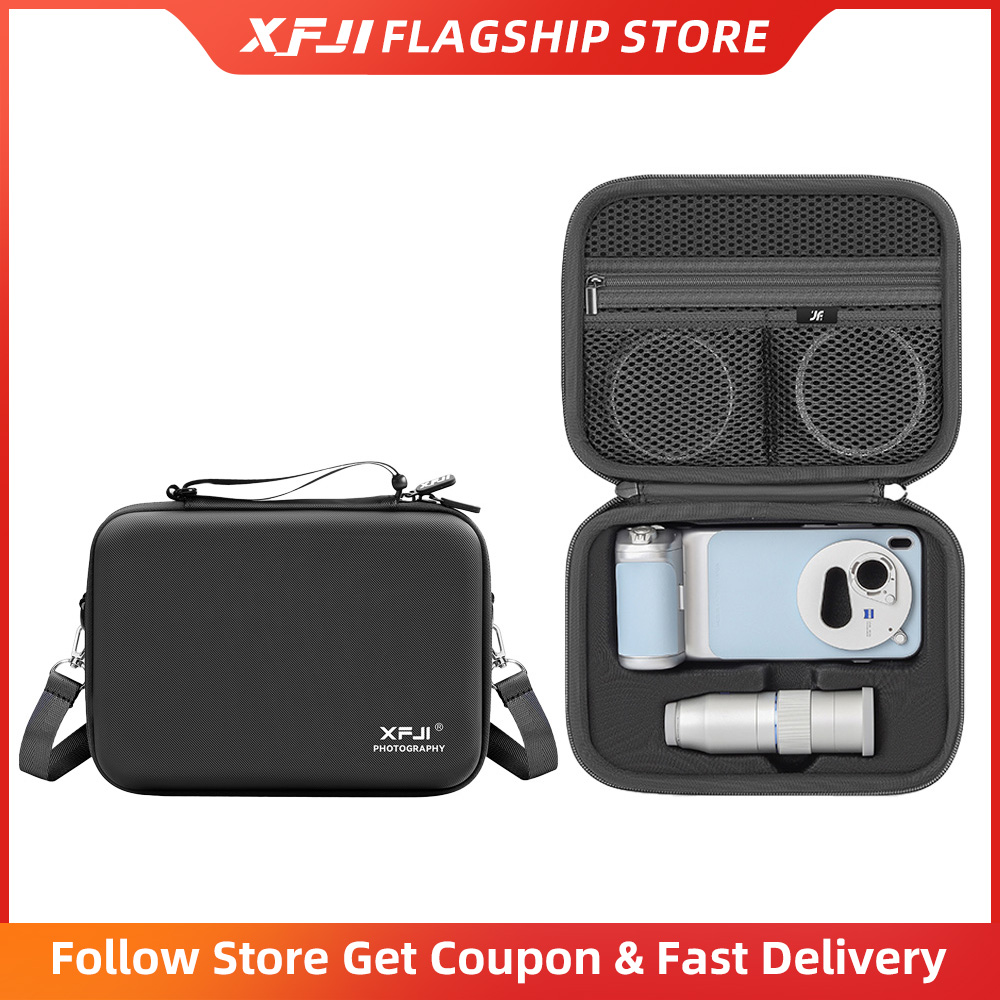Photography Kit Vivo X300 - Чехол XFJI из искусственной кожи, ударопрочный