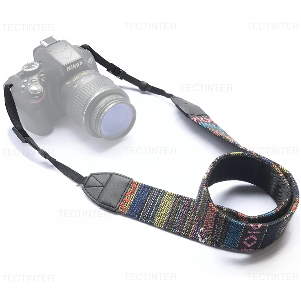 Camera Strap Leather - Регулируемый ремень для камеры из искусственной