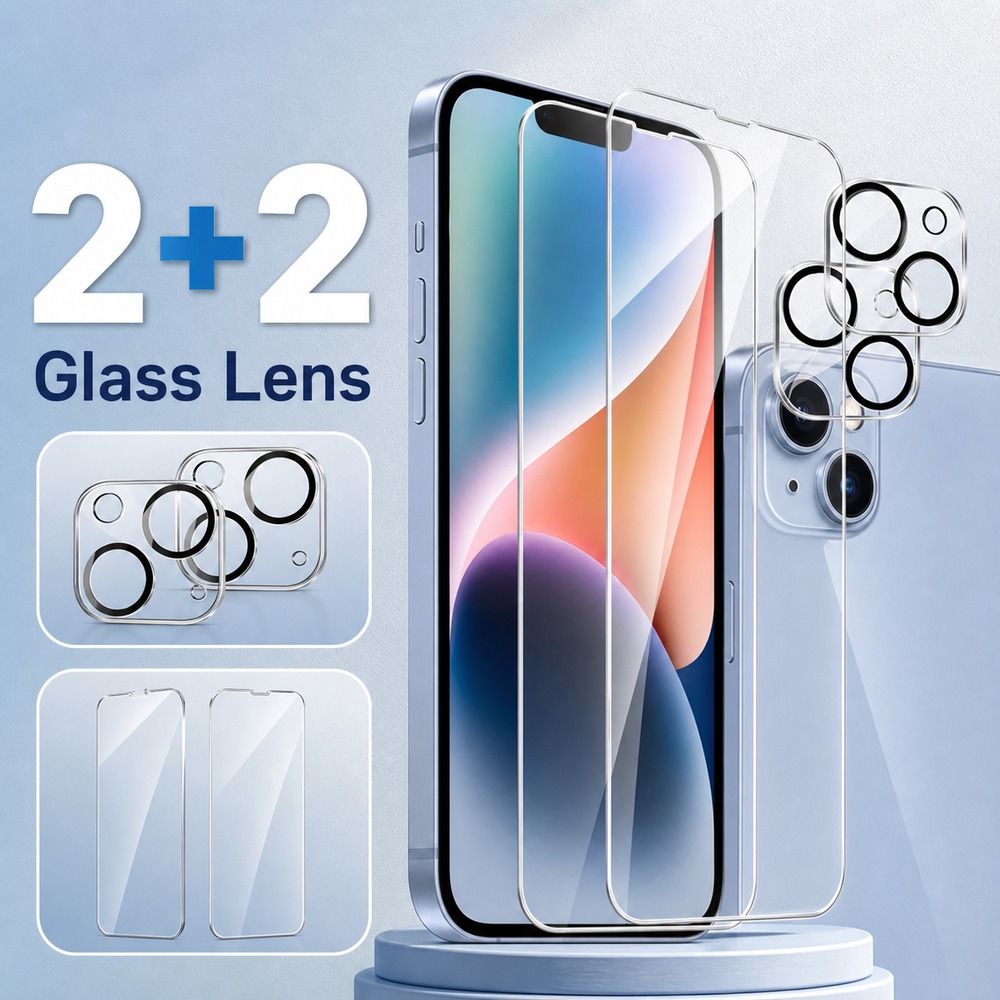 Photography Kit Huawei Pura 80 Ultra - 2+2 шт. Защитное стекло для HUAWEI