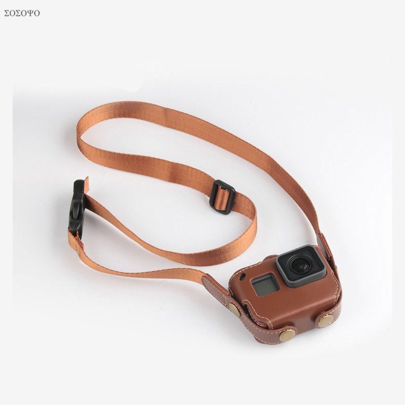 Camera Strap Leather - Защитный чехол для камеры Gopro Hero