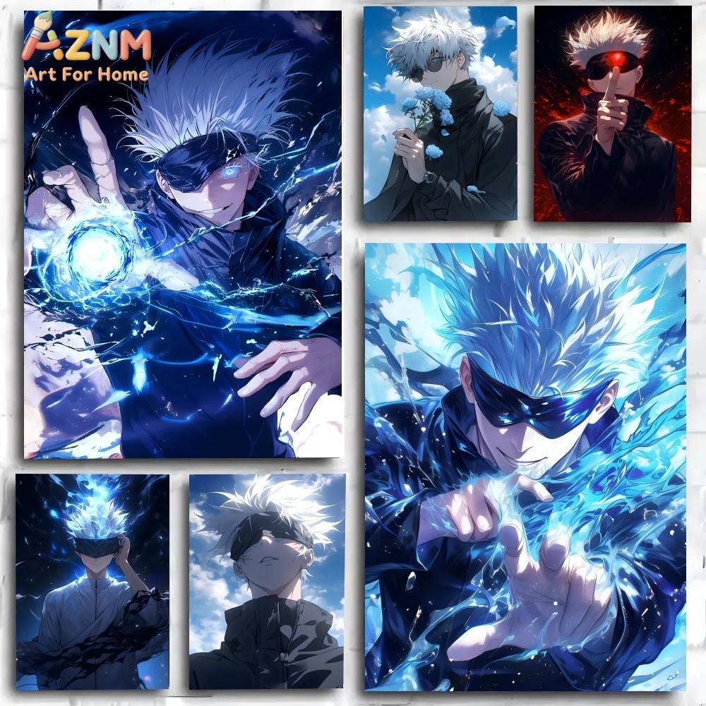 Photography Anime - AZNM Jujutsu Kaisen Gojo Satoru, холст