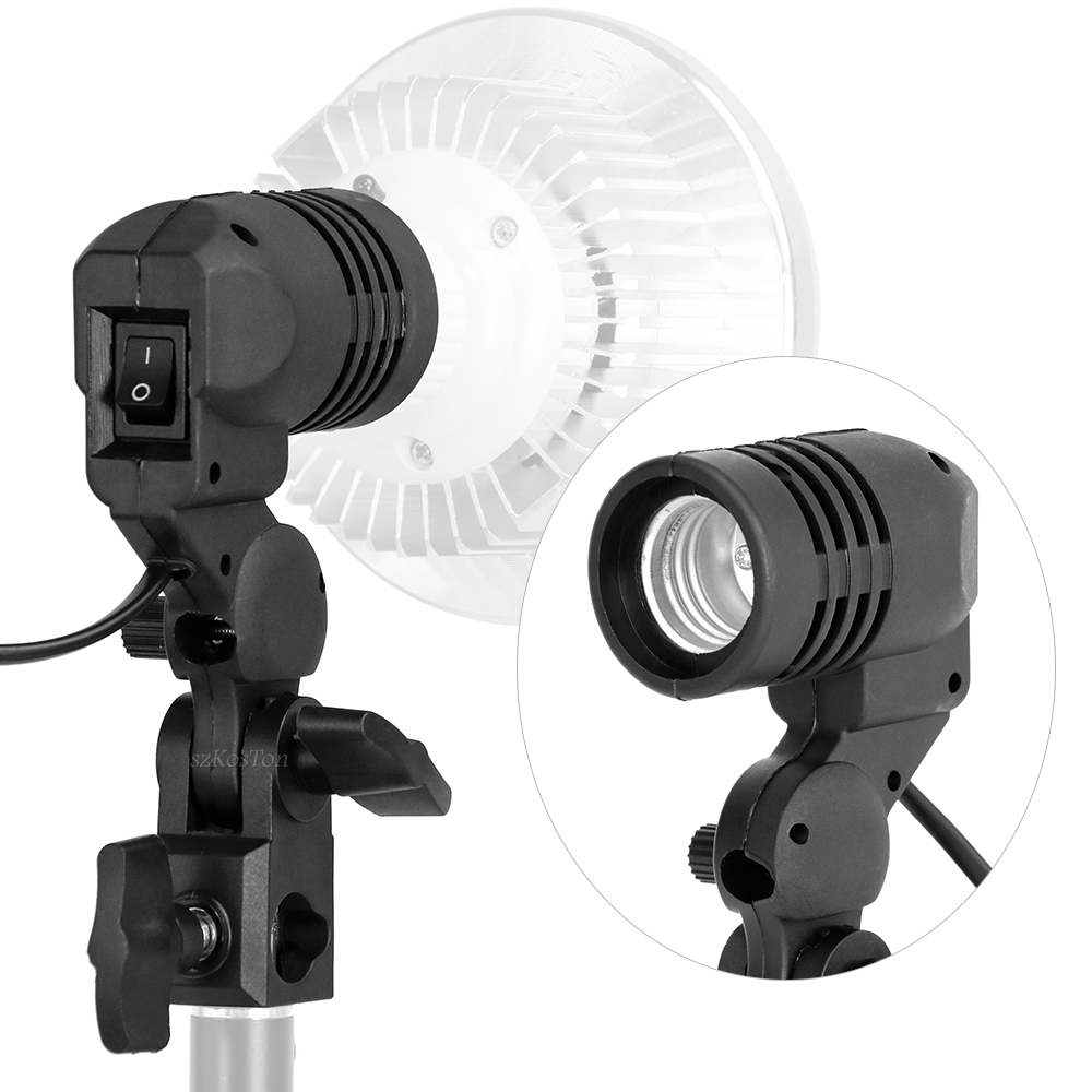 Держатель лампы с одной головк – обзор и цена Photography Umbrella Lighting Kit