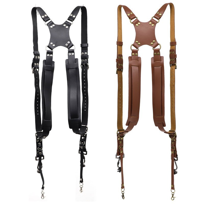 Кожаный регулируемый плечевой  – обзор и цена Camera Strap Leather