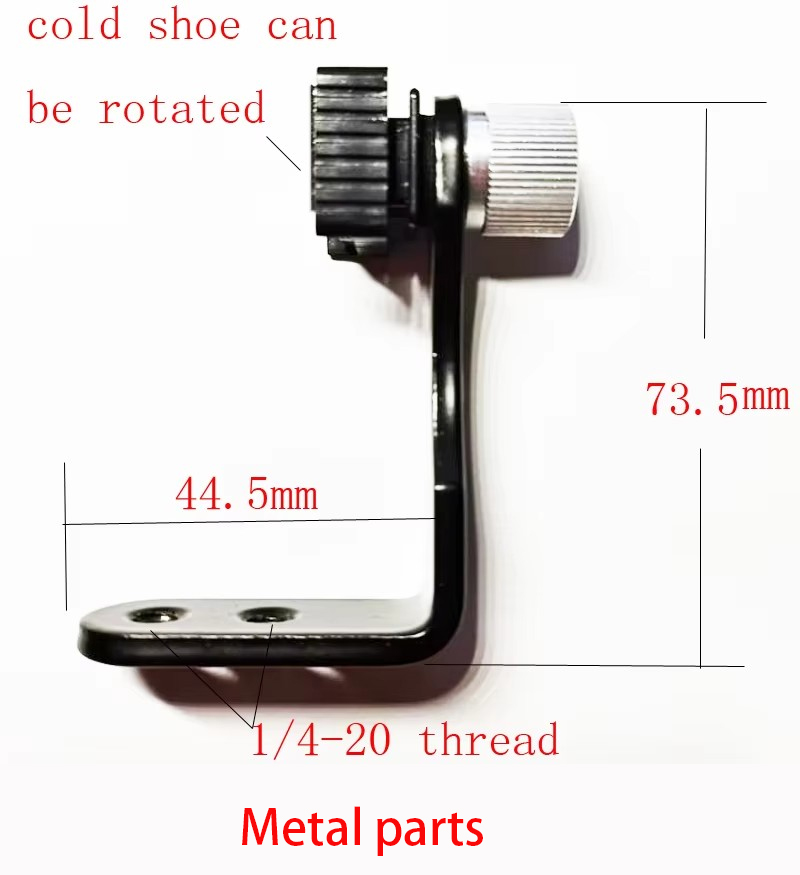 Полностью металлический кроншт – обзор и цена Hot Shoe Adapter