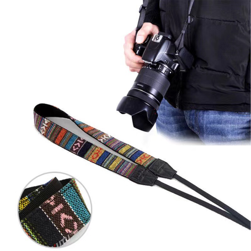 Регулируемый ремень для камеры – обзор и цена Camera Strap Leather