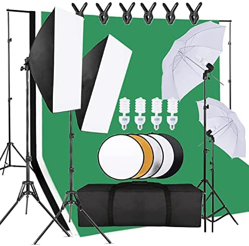 Экономичный набор оборудования – обзор и цена Photography Umbrella Lighting Kit