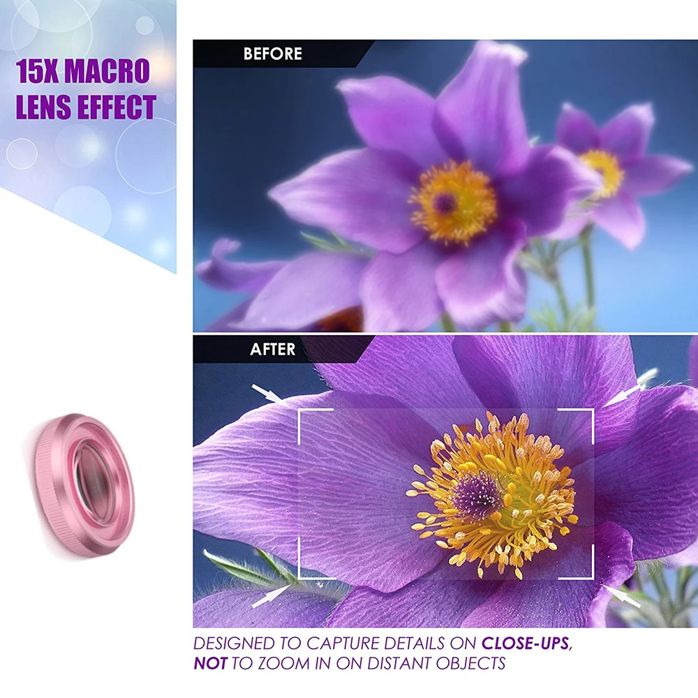 15X макрообъектив 4K HD профес – обзор и цена Photography Trick