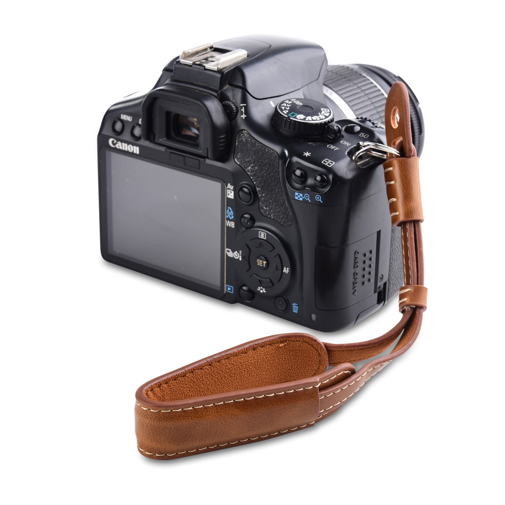 Кожаный ремешок с металлически – обзор и цена Camera Strap Leather