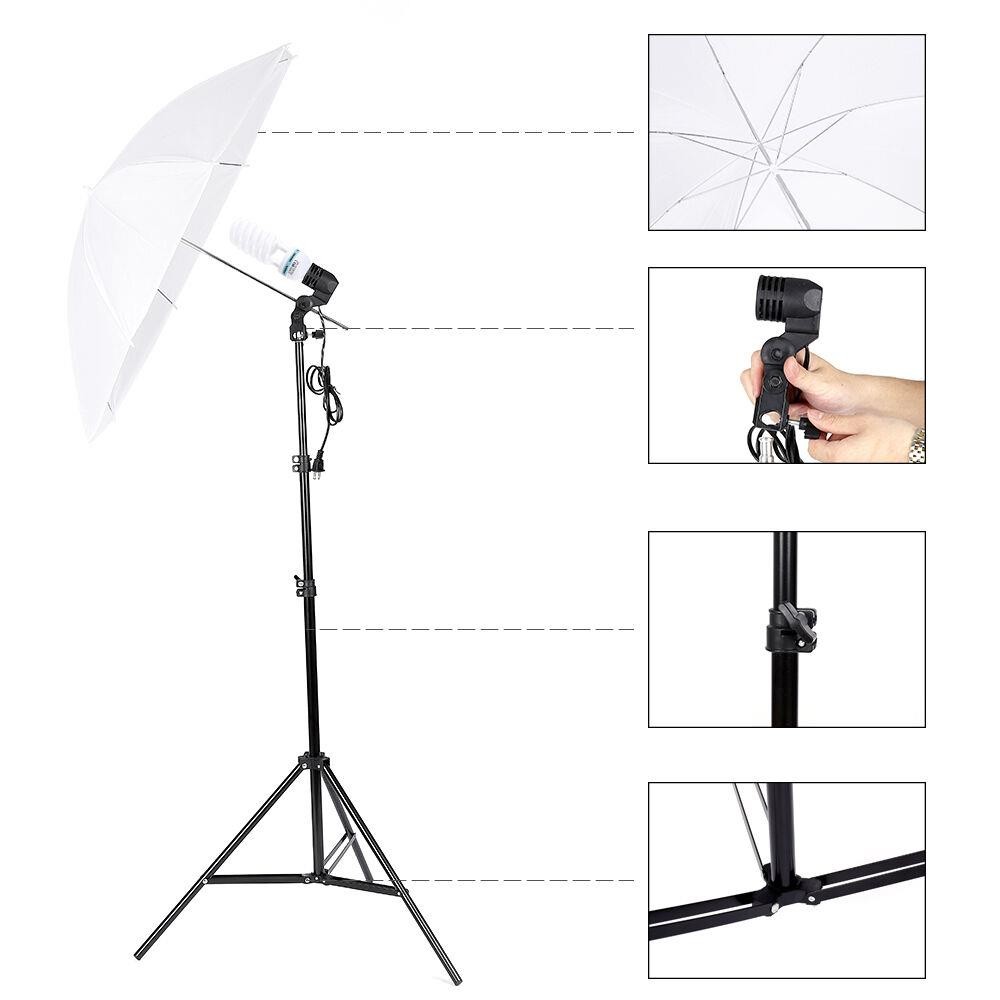 Набор осветительного оборудова – обзор и цена Photography Umbrella Lighting Kit