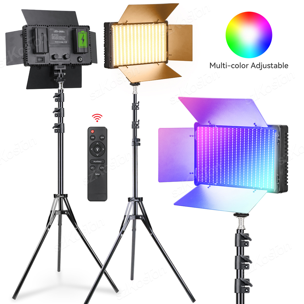 RGB-лампа для фото-и видеосъем – обзор и цена Photography Umbrella Lighting Kit